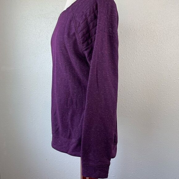 32 Degrees Heat Purple Sweatshirt Top Size M EUC - Picture 3 of 7